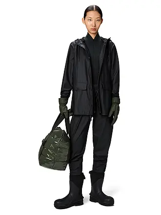 RAINS | Regenjacke CURVE JACKET W3 | schwarz